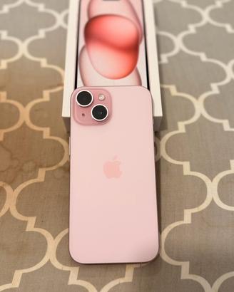 Iphone 15 rosa 128 gb perfetto