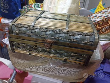 Cesto per vari utilizzi vimini arredamento