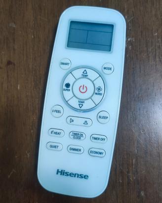 telecomando  climatizzatore Hisense