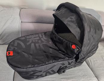 Carrozzina navicella Cybex Melio Street Cot S Nero