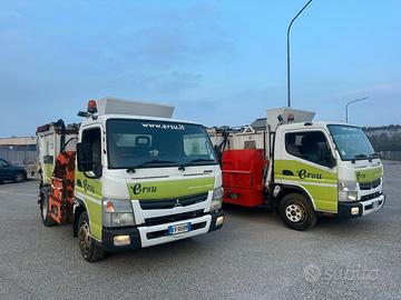 N°2 MITSUBISHI CANTER 7C15 COMPATTATORE DA RIFIUTI