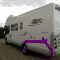 Bandella laterale camper Laika serie X cod. 61622
