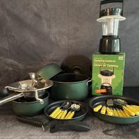 Kit  stoviglie campeggio