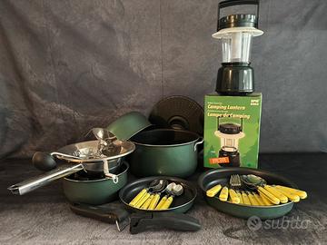Kit  stoviglie campeggio