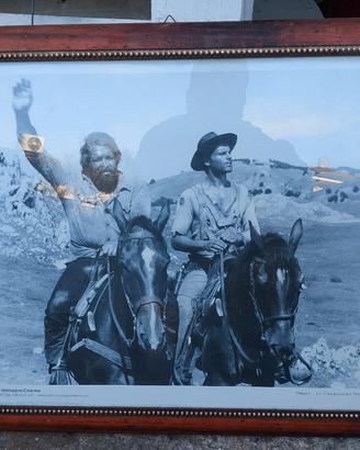 quadro con foto del 1970 Bad spencer e Terence hil