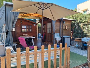 postazione camping  diretta al mare