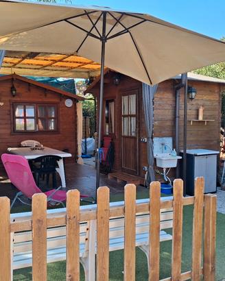 postazione camping  diretta al mare