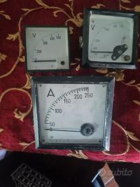 volmetro e amperimetro