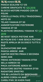 Ricambi moto am6,piaggio,yz,minarelli