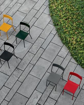 Sedia metallo ristorante per interno ed esterno