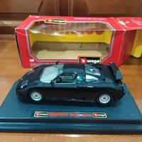 modellino vintage auto Bugatti da collezione