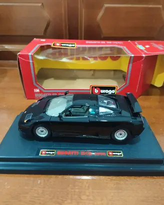 modellino vintage auto Bugatti da collezione