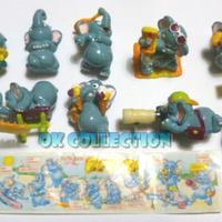 SERIE COMPLETA n° 10 SORPRESINE KINDER ELEFANTAO