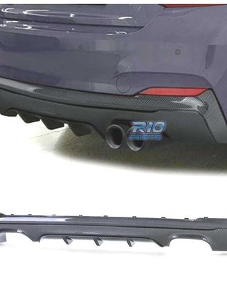 DIFFUSORE BMW F22 F23 LOOK M PERFORMANCE CARBONIO 