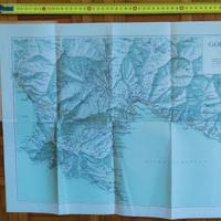 MAPPA ANNI 50 DEL GOLFO DEL TIGULLIO-PORTOFINO