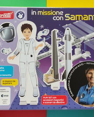 Gioco Spazio Missione con Samantha Quercetti NUOVO
