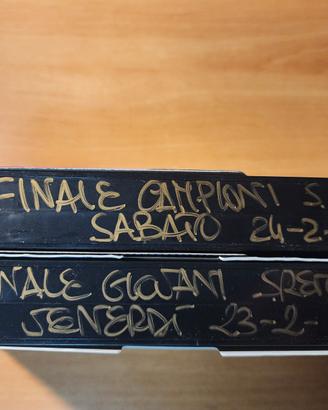 VHS VIDEOCASSETTE FINALI FESTIVAL DI SANREMO 1996