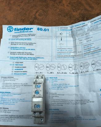 Temporizzatore Finder 80.01.0.240