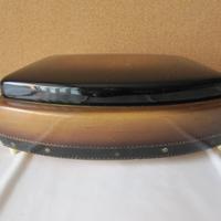 Cofanetto portagioie antico in legno carillon