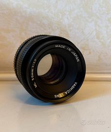 Yashica, obbiettivo ML 50 mm 1.7