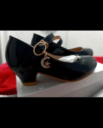 Scarpe con il tacco per bimba n 26