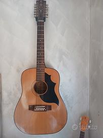 Clarissa G-62 Polverini Bros 12 Corde Vintage ita