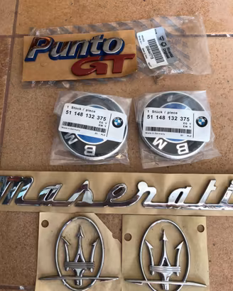 Stemmi stemma logo scritta  punto gt bmw maserati