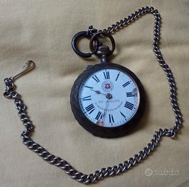 Lotto 3 orologi tasca - Roskopf, August, Sicuro