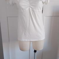 T-shirt Freddy Bianca "The Slounge Way" - Taglia 