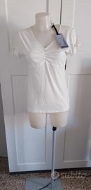 T-shirt Freddy Bianca "The Slounge Way" - Taglia 