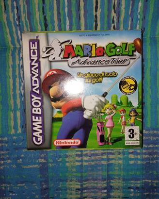 Game Boy Advance Mario Golf Advance Tour
