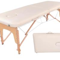 Lettino 2 zone in legno