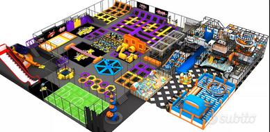 Fabbrica Parchi da Gioco Jumping Trampoline Park
