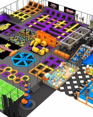 Fabbrica Parchi da Gioco Jumping Trampoline Park