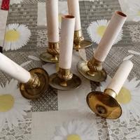 Candelabri dorati per lampadario 