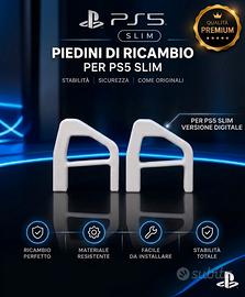 piedini feet ricambio ps5 slim versione DIGITAL 