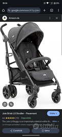 Passeggino NUOVO Joie Brisk Xl