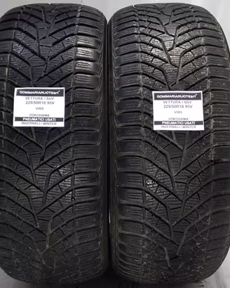 2 PNEUMATICI USATI 225/50R18 95V V905 YOKOHAMA GOM