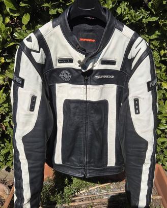 Giacca in pelle da moto spidi