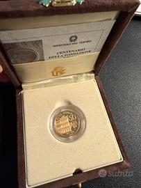 Moneta oro Banca d’Italia Bonaldo Stringher