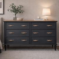 Cassettiera  doppia anni '70 restaurata