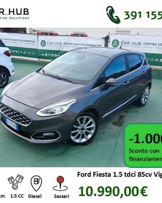 Ford Fiesta 1.5 TDCi 85cv S&S 5 porte Vignale