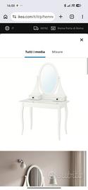 toletta Hemnes ikea