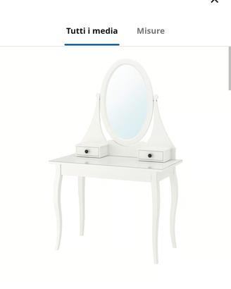 toletta Hemnes ikea