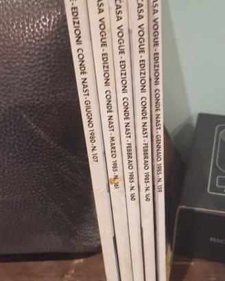 riviste casa vogue una del 1980 e 4 del 1985