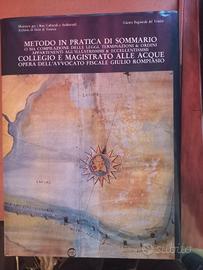 Metodo in pratica di sommario archivio venezia