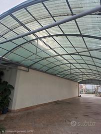 Struttura zincata con copertura 