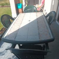 TAVOLO DA GIARDINO-PORTICO