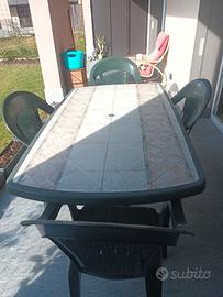 TAVOLO DA GIARDINO-PORTICO