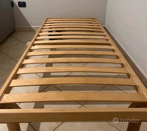 Rete singola in legno 90*180
